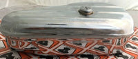 Oval Right Side Chrome Locking Tool Box w/ Keys for Harleys Customs 50-0600