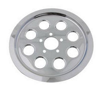 Chrome Rear Pulley Insert Cover for Harley FLT Models 2004-06 42-0963