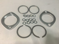 Torque Cone & Exhaust Flange Kit w/ Chrome Flanges, Nuts, Washers & Mesh Gaskets
