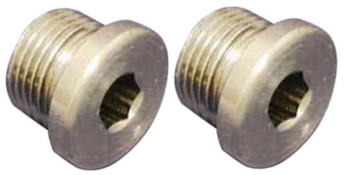 O2 SENSOR BUNG PLUGS 4 HARLEY EXHAUST Use to Plug 18mm O2 Sensor Holes Set of 2