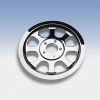 Chrome Pulley Cover Insert for Harley Softail 2000-06 HD# 91347-00 # 25425