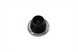 Steel Chrome Ratcheting Style Vented Gas Cap Harley Dyna XL FX FL Softail 380317