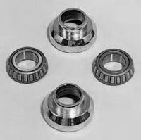 Chrome Neck Cups Cup Set Timken Bearings Kit Harley Chopper Bobber Custom 12253