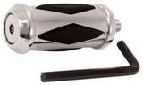 Chrome Diamond Spur Foot Peg Grips Set Harley Softail Dyna Sportster XL Customs