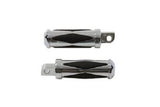 Chrome Diamond Spur Passenger Foot Pegs Harley Sportster XL Softail Dyna Customs