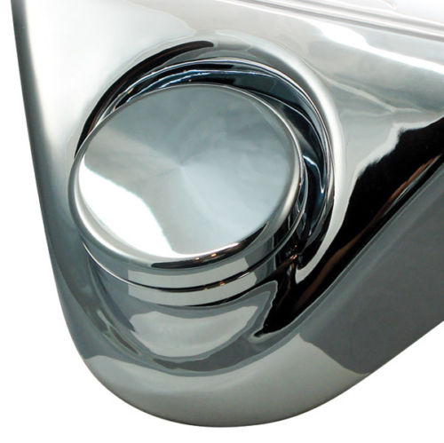 Waterproof Fork Lock Domed Chrome Cover for 1994-2013 Harley Road