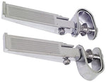 Universal Chrome Engine Guard Highway Foot Pegs 1" or 1-1/4" Clamp On Harley