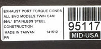 NEW ANTI REVERSION TORQUE CONES 4 HARLEY EVO TC88 1984-UP #95117