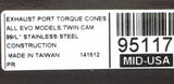 NEW ANTI REVERSION TORQUE CONES 4 HARLEY EVO TC88 1984-UP #95117