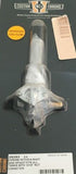 Chrome CCI/VT 350403 Chrome Petcock Fuel Valve Right Side 1/4" Harley 75-06