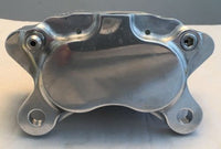 NEW POLISHED ULTIMA FOUR PISTON PERFORMANCE BRAKE CALIPER FRONT OR REAR 90-675