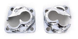 Chrome Evolution Tappet Lifter Block Covers for Harley Big Twin EVO 84-98 420458