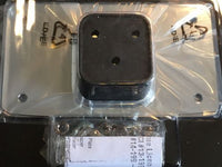 3 Hole LayDown License Plate Bracket 4 Harley Softail Dyna XL 1984-2017