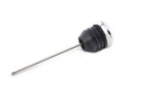 Chrome w/ BLACK Wyatt Gatling Oil Temperature Dipstick Softail 2000-UP 40-0810