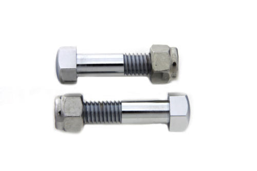 Chrome Footpeg Mount Bolt Set fits all Models w/ MALE MOUNT PEGS