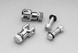 Chrome Passenger Footpeg Peg Stud Mount Cleavis Softail 1984-99 Customs #24908