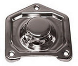 Chrome Starter Solenoid End Cover Harley 91-UP Customs #17752