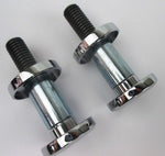 Chrome Flush Smooth Mount Riser Bolts 1/2" x 13 Most Harley 73-Up # 34-128