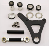 Ultima Black 4 Piston Caliper & Front Bracket Kit for 1984-1999 Harley Springer