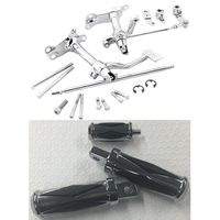 CCI 17546 Deluxe Chrome Forward Control Kit w/ Pegs 91-03 Harley Sportster XL